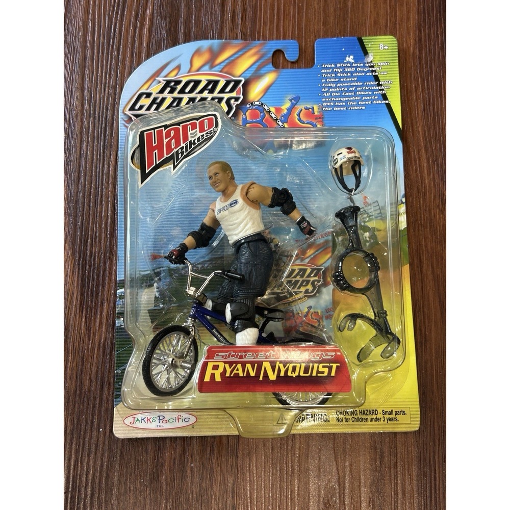 Road Champs BXS Street Kings Ryan Nyquist Figure and Bike JAKKS Pacific NRFP